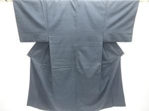 本塩沢80亀甲男物着物アンサンブル・長襦袢セット(長身キングサイズ)